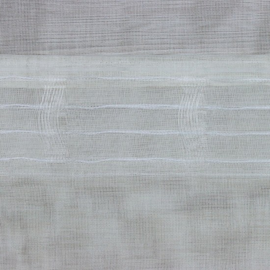 Fringe 140x260 cm Wholesale Rustic Sewn Tulle Curtain Living and Bedroom Curtains 3 Models 100% Polyester