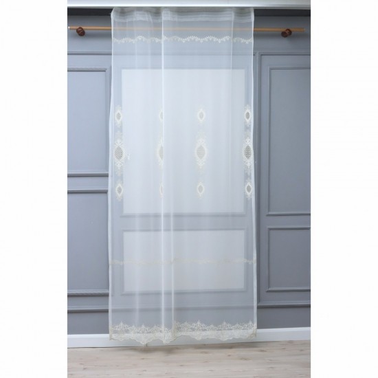 Hanabi 140x260 cm Wholesale Tulle Curtain Living and Bedroom Curtains 3 Models 100% Polyester