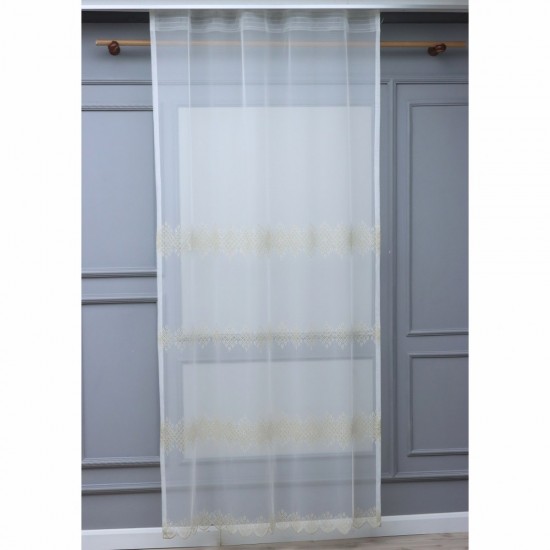 Hilda 140x260 cm Wholesale Tulle Curtain Living and Bedroom Curtains 3 Models 100% Polyester