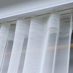 Hilda 140x260 cm Wholesale Tulle Curtain Living and Bedroom Curtains 3 Models 100% Polyester