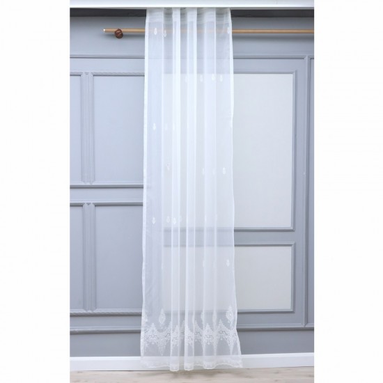 Hylos 140x260 cm Wholesale Tulle Curtain Living and Bedroom Curtains 3 Models 100% Polyester