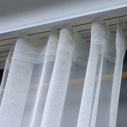 Jawhead 140x260 cm Wholesale Tulle Curtain Living and Bedroom Curtains 3 Models 100% Polyester