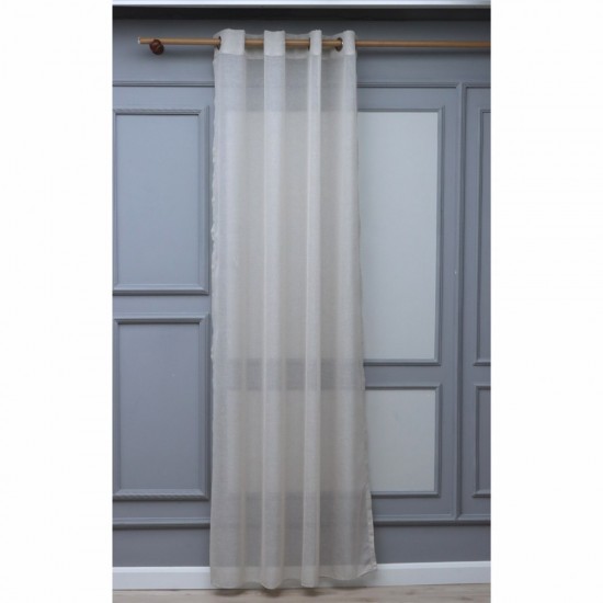 Johnson 140x260 cm Wholesale Rustic Sewn Tulle Curtain Living and Bedroom Curtains 12 Models 100% Polyester