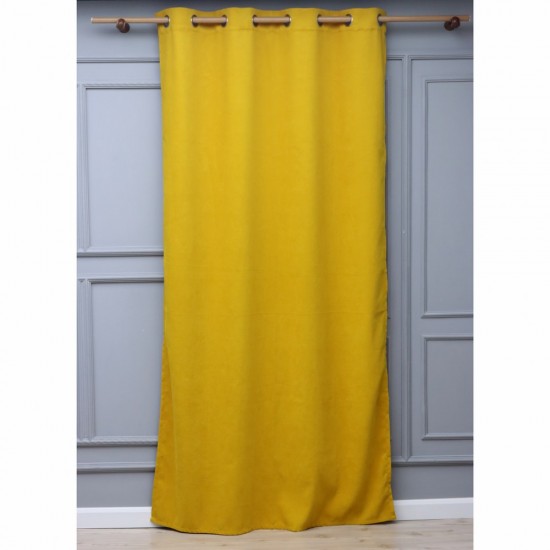 Jumbo 140x260 cm Wholesale Rustic Sewn Background Curtain Living and Bedroom Curtains 25 Models 100% Polyester