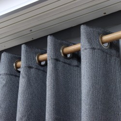 Jüpiter 140x260 cm Wholesale Rustic Sewn Background Curtain Living and Bedroom Curtains 4 Models 100% Polyester