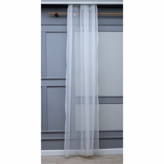 Kadita 140x260 cm Wholesale Tulle Curtain Living and Bedroom Curtains 3 Models 100% Polyester
