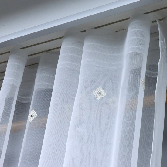 Kadita 140x260 cm Wholesale Tulle Curtain Living and Bedroom Curtains 3 Models 100% Polyester