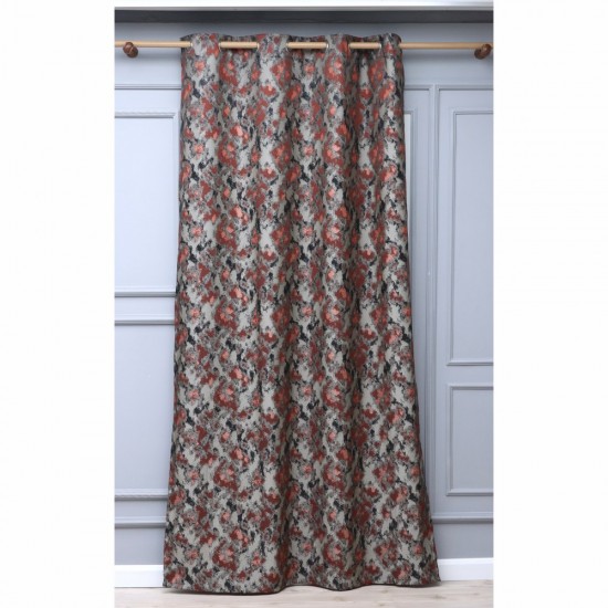Kamufle 140x260 cm Wholesale Rustic Sewn Background Curtain Living and Bedroom Curtains 10 Models 100% Polyester