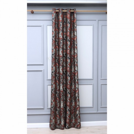 Kamufle 140x260 cm Wholesale Rustic Sewn Background Curtain Living and Bedroom Curtains 10 Models 100% Polyester