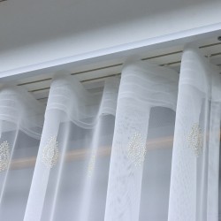 Lancelot 140x260 cm Wholesale Tulle Curtain Living and Bedroom Curtains 3 Models 100% Polyester