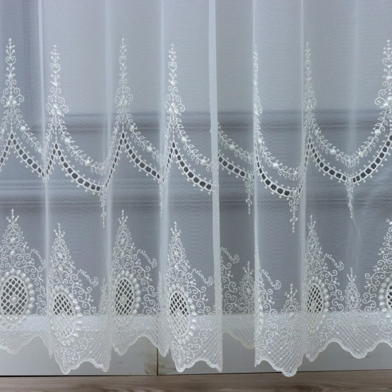 Layla 140x260 cm Wholesale Tulle Curtain Living and Bedroom Curtains 3 Models 100% Polyester