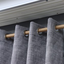 Leon 140x260 cm Wholesale Rustic Sewn Background Curtain Living and Bedroom Curtains 28 Models 100% Polyester