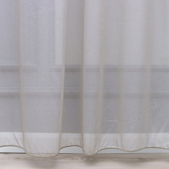 Lily 140x260 cm Wholesale Rustic Sewn Tulle Curtain Living and Bedroom Curtains 7 Models 100% Polyester