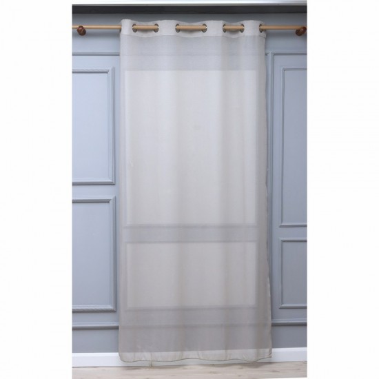 Lily 140x260 cm Wholesale Rustic Sewn Tulle Curtain Living and Bedroom Curtains 7 Models 100% Polyester