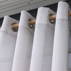 Lily 140x260 cm Wholesale Rustic Sewn Tulle Curtain Living and Bedroom Curtains 7 Models 100% Polyester