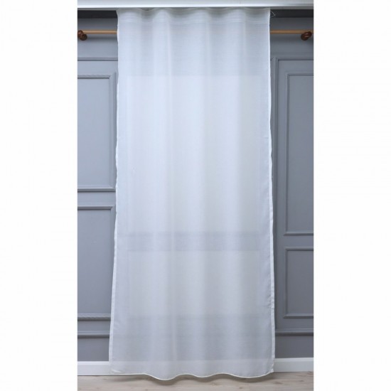 Linen 140x260 cm Wholesale Tulle Curtain Living and Bedroom Curtains 3 Models 100% Polyester