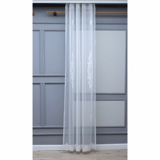 Lunox 140x260 cm Wholesale Tulle Curtain Living and Bedroom Curtains 3 Models 100% Polyester