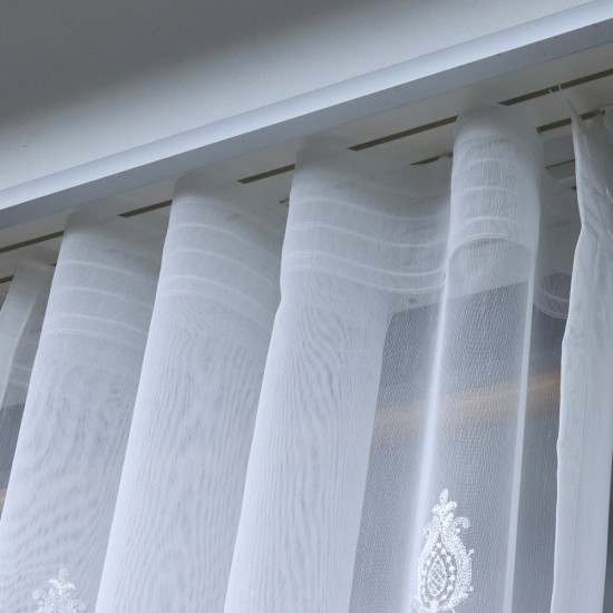 Lunox 140x260 cm Wholesale Tulle Curtain Living and Bedroom Curtains 3 Models 100% Polyester