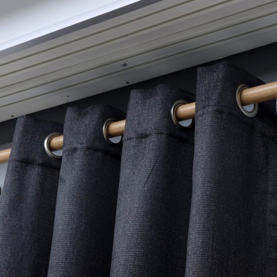 Mars 140x260 cm Wholesale Rustic Sewn Background Curtain Living and Bedroom Curtains 5 Models 100% Polyester