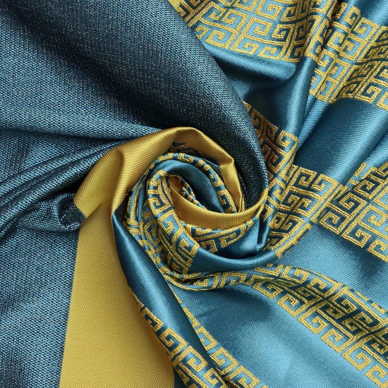 Mars V-90 Wholesale Jacquard Background Curtain Fabrics Living Room and Bedroom Curtains 5 Models 100% Polyester