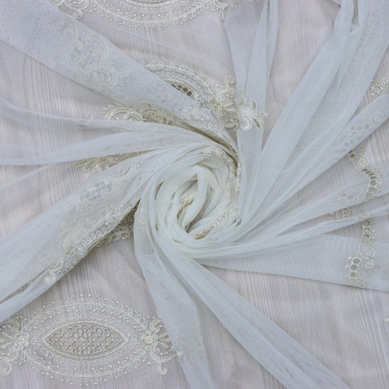 Martis 140x260 cm Wholesale Tulle Curtain Living and Bedroom Curtains 3 Models 100% Polyester