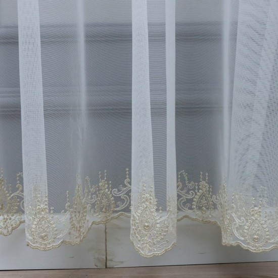 Martis 140x260 cm Wholesale Tulle Curtain Living and Bedroom Curtains 3 Models 100% Polyester