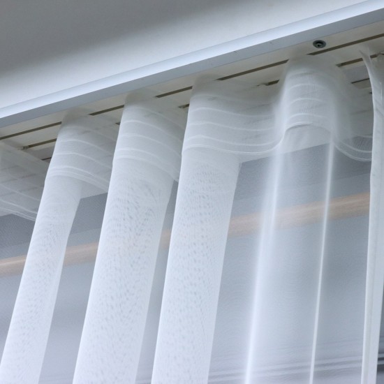 Miya 140x260 cm Wholesale Tulle Curtain Living and Bedroom Curtains 3 Models 100% Polyester