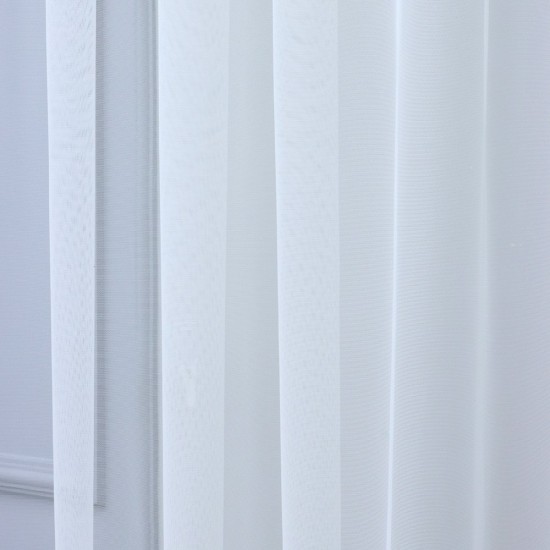 Miya 140x260 cm Wholesale Tulle Curtain Living and Bedroom Curtains 3 Models 100% Polyester