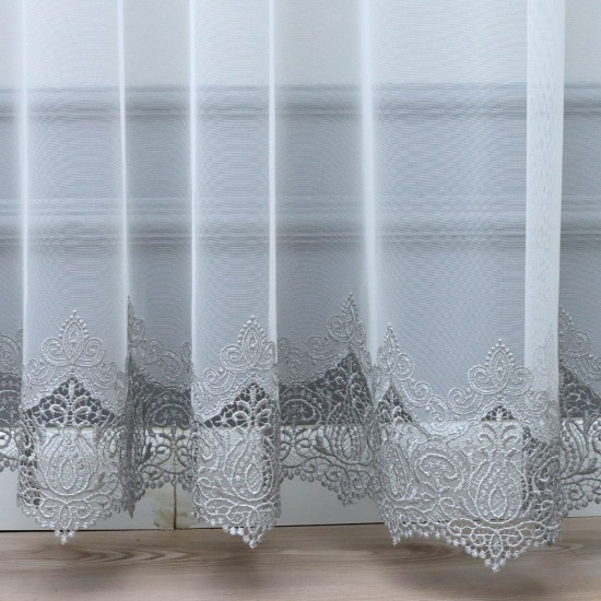 Miya 140x260 cm Wholesale Tulle Curtain Living and Bedroom Curtains 3 Models 100% Polyester