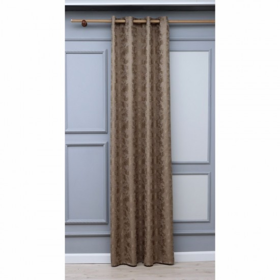 Mountain 140x260 cm Wholesale Rustic Sewn Background Curtain Living and Bedroom Curtains 12 Models 100% Polyester
