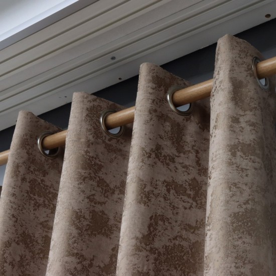 Mountain 140x260 cm Wholesale Rustic Sewn Background Curtain Living and Bedroom Curtains 12 Models 100% Polyester