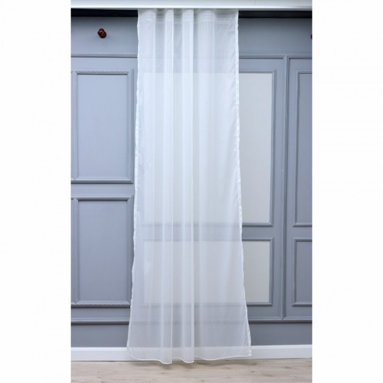 Mrt 500 140x260 cm Wholesale Tulle Curtain Living and Bedroom Curtains 3 Models 100% Polyester