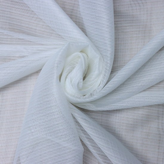 Mrt 500 140x260 cm Wholesale Rustic Sewn Tulle Curtain Living and Bedroom Curtains 3 Models 100% Polyester