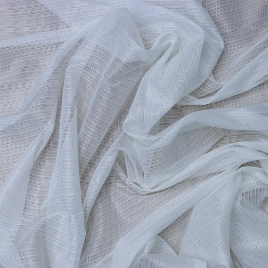 Mrt 500 140x260 cm Wholesale Rustic Sewn Tulle Curtain Living and Bedroom Curtains 3 Models 100% Polyester