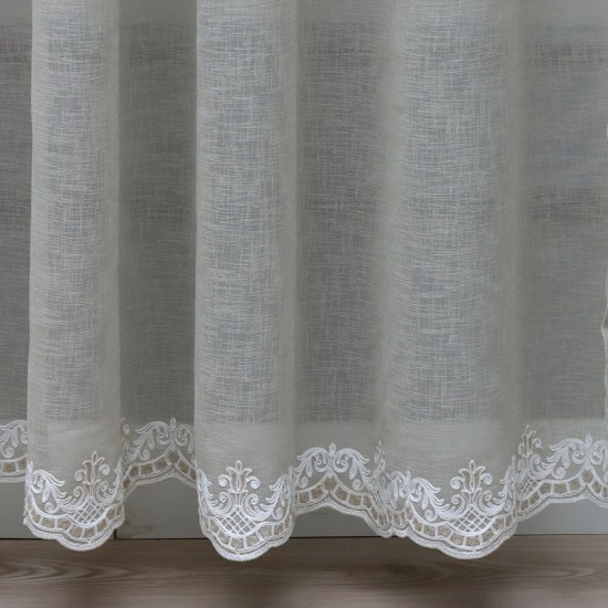 Odette 140x260 cm Wholesale Tulle Curtain Living and Bedroom Curtains 3 Models 100% Polyester