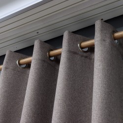 Oslo 140x260 cm Wholesale Rustic Sewn Background Curtain Living and Bedroom Curtains 23 Models 100% Polyester