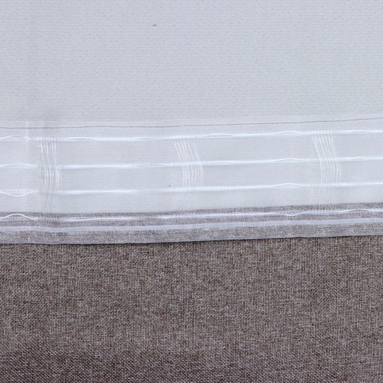 Oslo 140x260 cm Wholesale Rustic Sewn Background Curtain Living and Bedroom Curtains 23 Models 100% Polyester