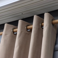 Plane 140x260 cm Wholesale Rustic Sewn Background Curtain Living and Bedroom Curtains 12 Models 100% Polyester