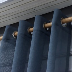 Tual 140x260 cm Wholesale Rustic Sewn Tulle Curtain Living and Bedroom Curtains 13 Models 100% Polyester