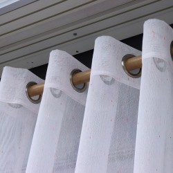 Tulip 140x260 cm Wholesale Rustic Sewn Tulle Curtain Living and Bedroom Curtains 7 Models 100% Polyester