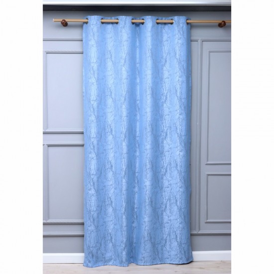 Valencia 140x260 cm Wholesale Rustic Sewn Background Curtain Living and Bedroom Curtains 26 Models 100% Polyester