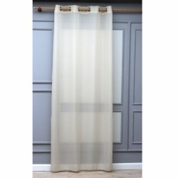 Wuaw 140x260 cm Wholesale Rustic Sewn Tulle Curtain Living and Bedroom Curtains 5 Models 100% Polyester