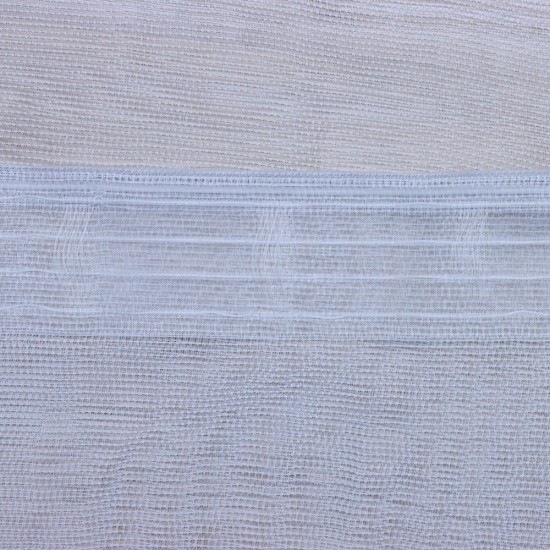 Zen 140x260 cm Wholesale Rustic Sewn Tulle Curtain Living and Bedroom Curtains 3 Models 100% Polyester