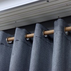 Neptün 140x260 cm Wholesale Rustic Sewn Background Curtain Living and Bedroom Curtains 4 Models 100% Polyester