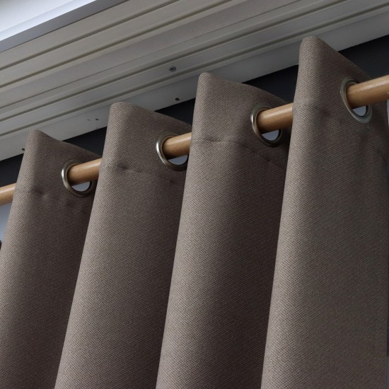 Yıldız 140x260 cm Wholesale Rustic Sewn Background Curtain Living and Bedroom Curtains 21 Models 100% Polyester