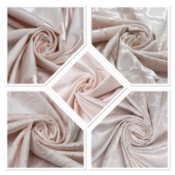 Hakone V--1 Wholesale Jacquard Background Curtain Fabrics Living Room and Bedroom Curtains 5 Models 100% Polyester