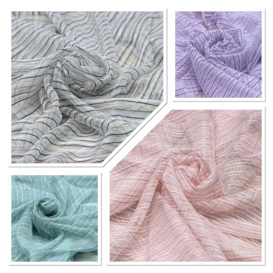 Sofia V-5 Wholesale Transparent Tulle Curtain Fabrics Living Room and Bedroom Curtains 4 Models 100% Polyester