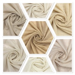 Elena V--1 Wholesale Transparent Tulle Curtain Fabrics Living Room and Bedroom Curtains 7 Models 100% Polyester