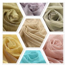 Tatiana V-3 Wholesale Transparent Tulle Curtain Fabrics Living Room and Bedroom Curtains 7 Models 100% Polyester