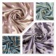 Anariel V-205 Wholesale Patterned Satin Background Curtain Fabrics Living Room and Bedroom Curtains 4 Models 100% Polyester